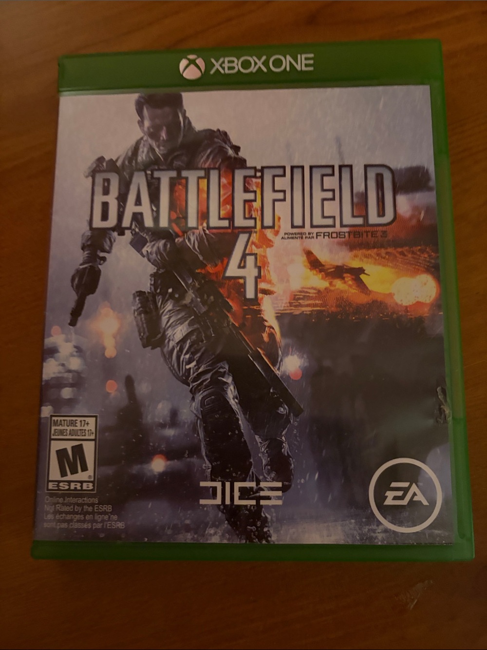 Battlefield 4 for Xbox One - Black/Gray Cover